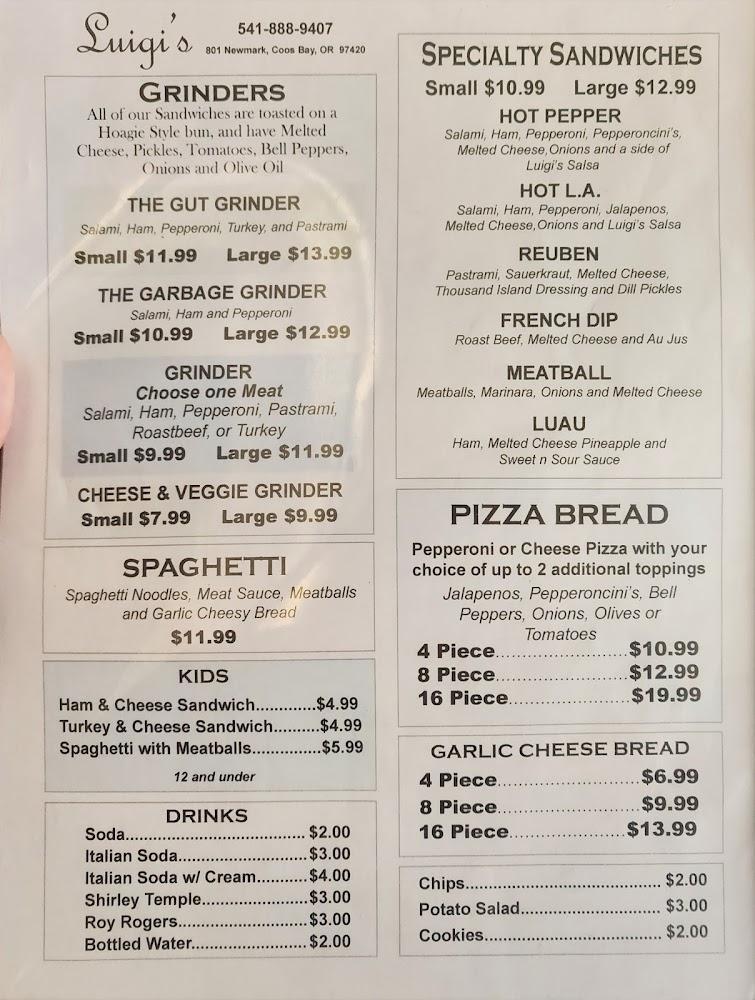 Luigi's Menu image 2